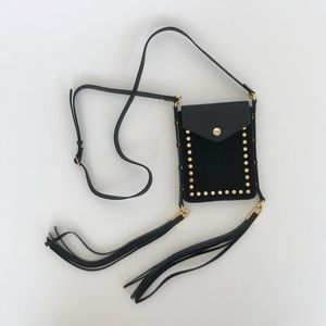 ISABEL MARANT TEINSY LEATHER SHOULDER BAG